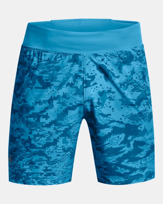 Men's UA Speedpocket 7'' Shorts, Blue, pdpMainDesktop image number 6